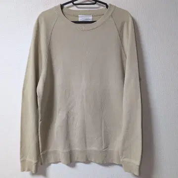 URBAN RESEARCH DOORS 베이지 긴팔 맨투맨