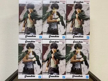 진격의 거인 Grandista 엘렌 리바이 6체 세트