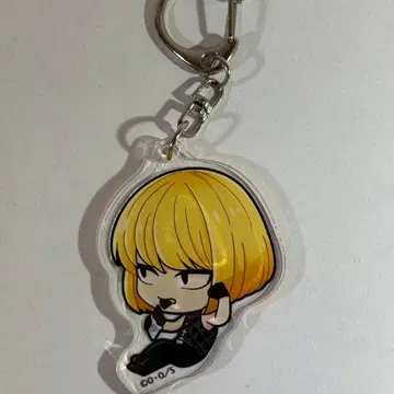 DEATHNOTE 트레이딩 아크릴 키링 멜로