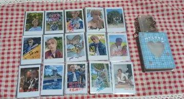 후지와라 이츠키 폴라로이드풍 포토 카드 컴플리트