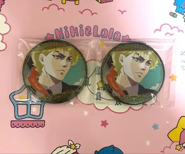 죠죠 디오 10주년 기념전 장면 사진 캔뱃지