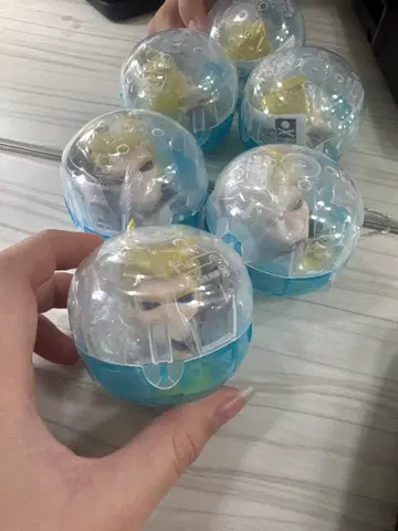 캐릭터 피규어 3개 세트 캡슐 포함