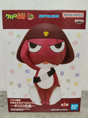 반다이 케로로 소대장 SOFVIMATES 피규어