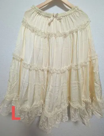 시마미사 니나스 페티코트 스커트 시라누이