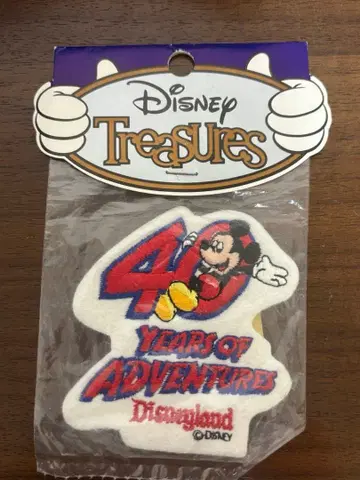 레어 디즈니 40주년 미국 와펜 미키