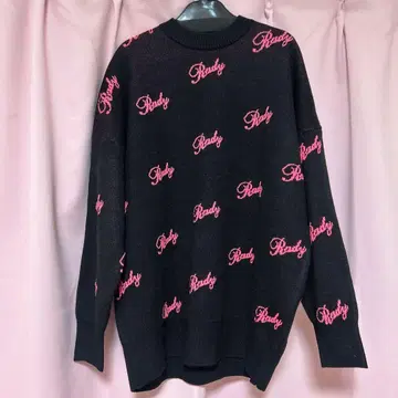 Rady 로고 니트탑 블랙 F