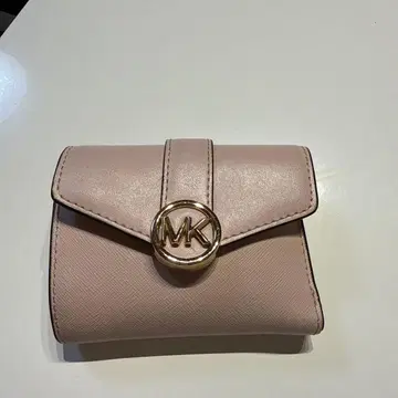 MICHAEL KORS 3단 폴더형 지갑 핑크