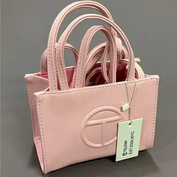 TELFAR 텔파 쇼핑백 PINK