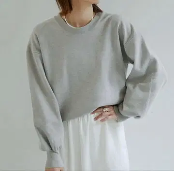 새상품급 개럴개런트 접결 풀오버 니트 그레이지 F