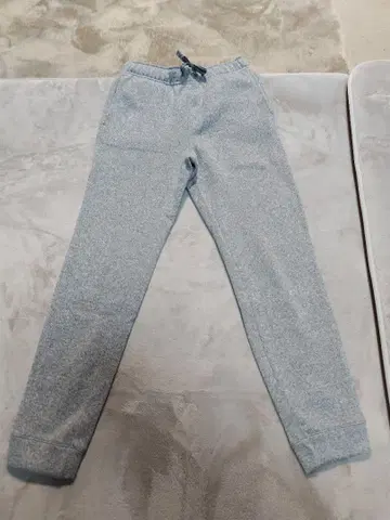 컨디션 최상 유니클로 니트 플리스 이지 팬츠 사이즈 S 그레이