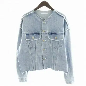 Denim research lab. 라이트 블루 데님 자켓