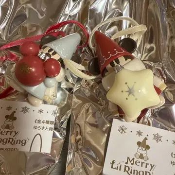 디즈니 릴린린 캡슐 토이 2025 스카이블루 빨간색