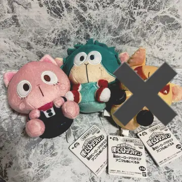 나의 히어로 아카데미아 애니멀 봉제 인형 2종 세트