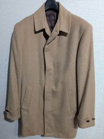 극미품 캐시미어 100 폴스미스 베이지 스텐카라 코트