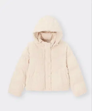 GU 히트 패디드 코듀로이 블루종