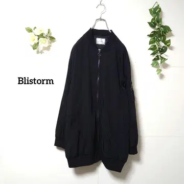 Blistorm 블루종 점퍼 L 겉옷 블랙