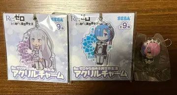 Re : 제로부터 시작하는 이세계 생활 리제로 아크릴 참 & 피규어