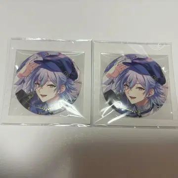 니지산지 호시미치 쇼 생일 굿즈 캔뱃지 2개 세트