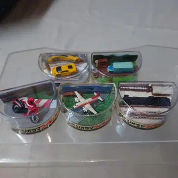 디오라마 피규어 세트 교통기관 미사용 미개봉