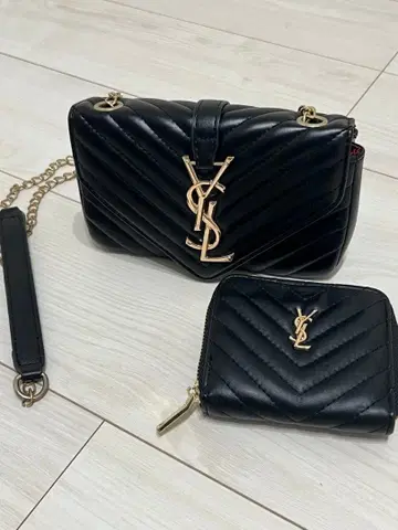 숄더백과 지갑 2개 세트