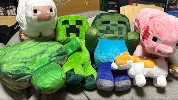 마인크래프트 봉제 인형