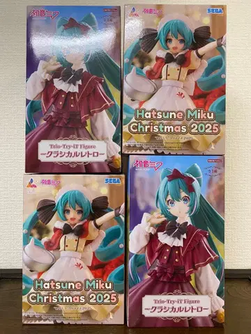 하츠네 미쿠 피규어 4체 세트
