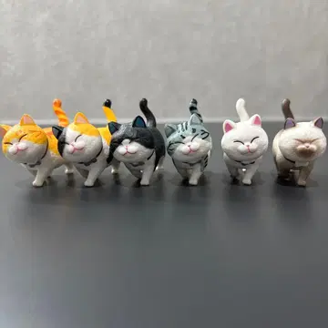 목 물어뜯는 고양이 6종 컴플리트 전종 컴플리트