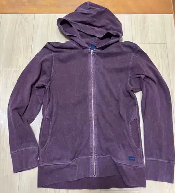 굿온 풀 집업 후드티 후염 피그먼트 다이 USA제