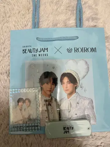 ROIROM 로이롬 한정판 굿즈 쇼핑백 스티커