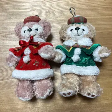 더피와 셰리메이 봉제 인형 키체인