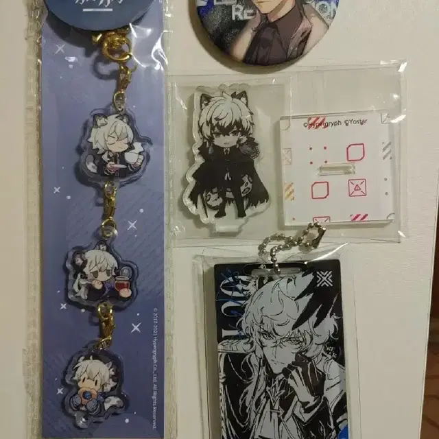 명일방주 실버애쉬 프라마닉스 클리프하트 키링 아크릴스탠드 캔뱃지 판매