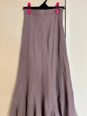 머메이드 스커트 핑크