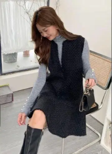 BIRTHDAY BASH 벌스데이 바쉬 TWEED DRESS 트위드