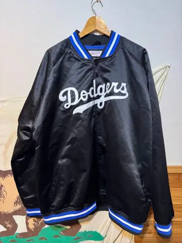 Mitchell & Ness Cooperstown 다저스 바시티 자켓