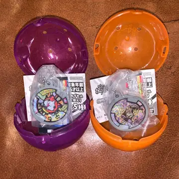 요괴워치 미니어처 패키지 컬렉션 메달 2개 세트