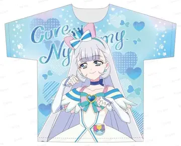 원더풀 프리큐어 풀 그래픽 T셔츠 큐어냐미