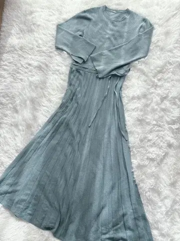 Mila Owen 민트 그린 니트 원피스