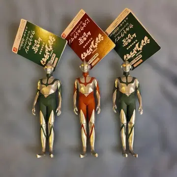 [택 포함 새상품] 신 울트라맨 피규어 3체 세트 무비몬스타