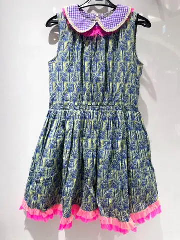 페페 fafa 트리 패턴 원피스