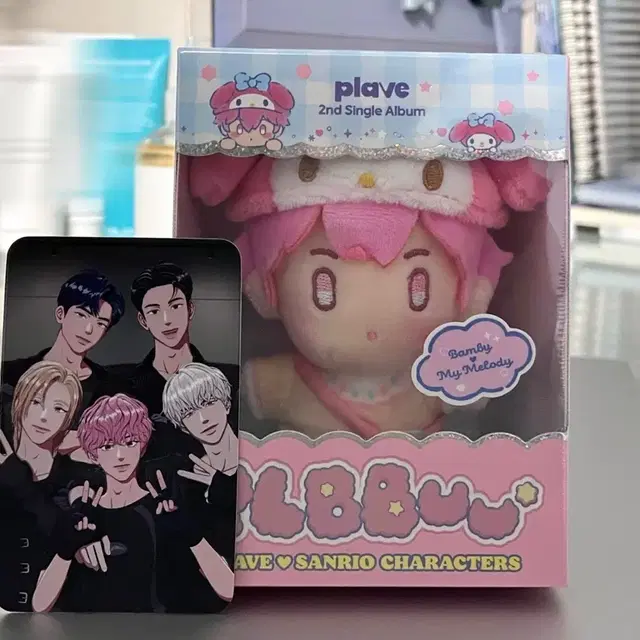 미개봉 플뿌 밤비 디마뮤 음총팀 포카 특전 인형앨범 플뿌우