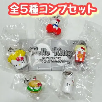 컴프 헬로키티 아메리칸 디자인 메지루시 액세서리 전 5종 세트