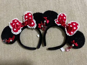 디즈니 미니 귀찌 포함 머리띠 2세트