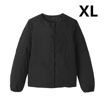 무인양품 경량 다운 포켓터블 노카라 자켓