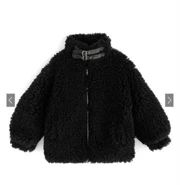 GRL 스탠드넥 시프 자켓 블랙