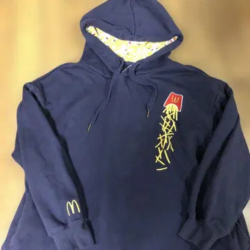 그라니프 맥도날드 프라이드 포테이토 후드티 네이비