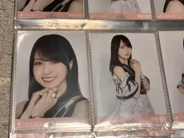 노기자카46 브로마이드 same numbers 카키 하루카 요리츄