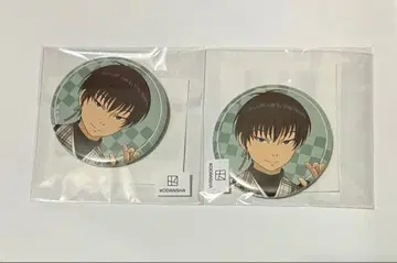 호오즈키의 냉철 마루쿠지 하쿠타쿠 캔뱃지 2개 세트