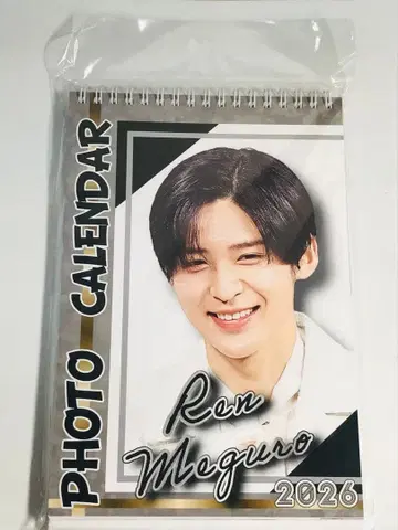 SnowMan 메구로 렌 2026 탁상 사진 달력