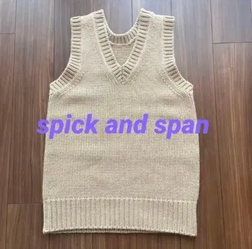 스픽 앤 스팬 2way 니트 베스트