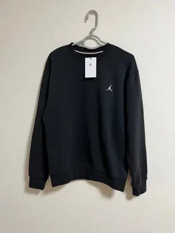 택 포함 미사용 새상품 JORDAN 플리스 크루 맨투맨
